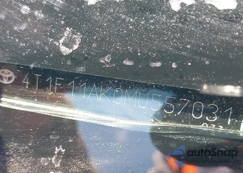 2021 Toyota Camry Xle из США, поврежденный, VIN 4T1F11AK0MU557031